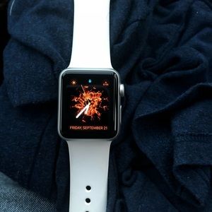 Apple Watch series 1 - 38mm grey aluminum case
